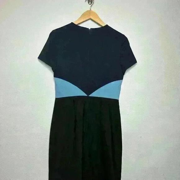 Diane Von Furstenberg Silk Dress size 6 blue - Picture 7 of 8